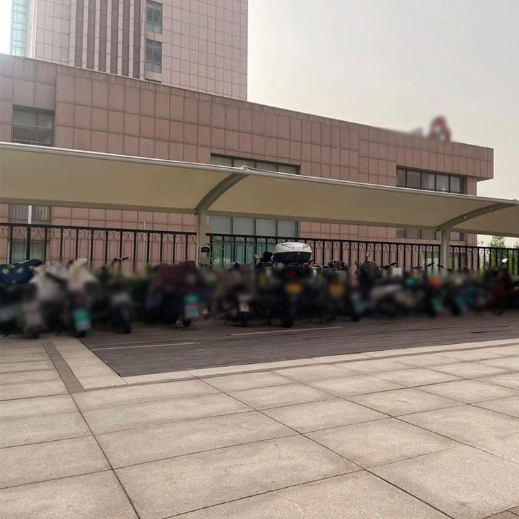 新民市膜结构电动车棚