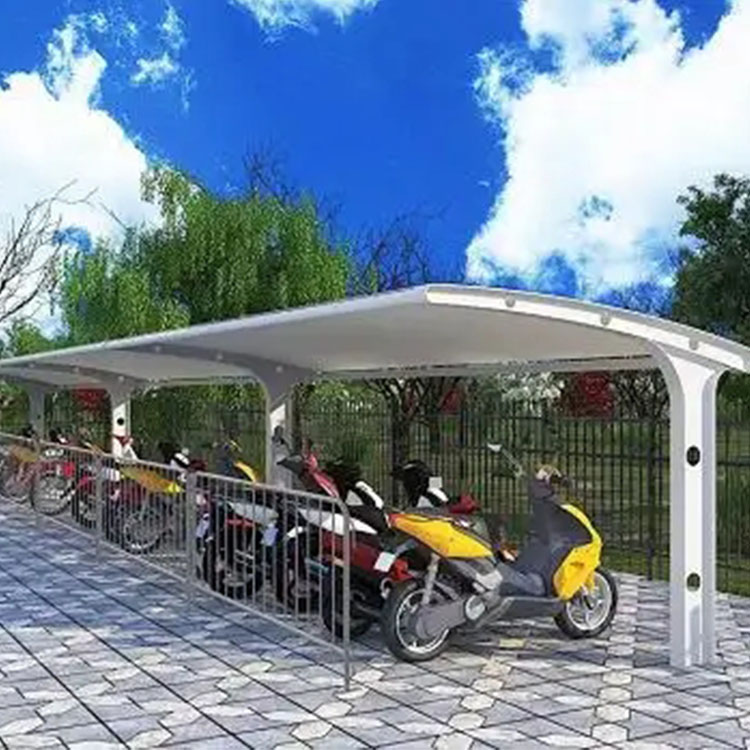 新民市膜结构电动车棚